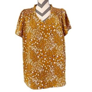 Hailey & Co Floral Print Blouse - Size M